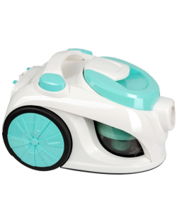 Aspirator fara sac - Hausberg HB-2005 Cyclone Vacuum Cleaner, 3L, 700W, 79dB - Alb/Turcoaz