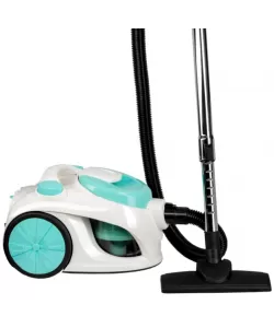 Aspirator fara sac - Hausberg HB-2005 Cyclone Vacuum Cleaner, 3L, 700W, 79dB - Alb/Turcoaz Aspirator fara sac - Hausberg HB-2005 Cyclone Vacuum Cleaner, 3L, 700W, 79dB - Alb/Turcoaz