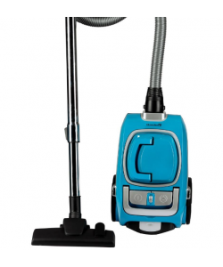 Aspirator fara sac Hausberg HB-2050 Cyclone Vacuum Cleaner, 3L, 1200W, 79dB - Bleu/Gri