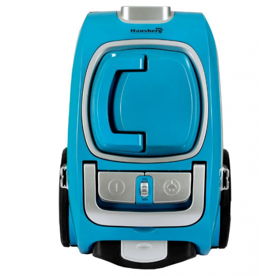 Aspirator fara sac Hausberg HB-2050 Cyclone Vacuum Cleaner, 3L, 1200W, 79dB - Bleu/Gri