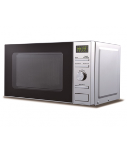 Cuptor cu microunde Hausberg HB-8004, 1200W, 6 trepte de putere, 20L, control digital - Argintiu
