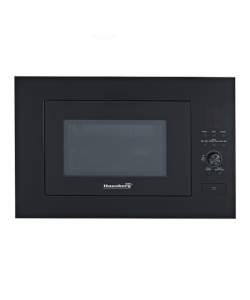 Cuptor cu microunde incorporabil Hausberg HB-8070NG, 25 l, 1400 W, Grill, Control digital - Negru