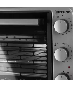 Cuptor electric Ertone MN9060GR, 36L, 1420W, Inaltime reglabila - Gri
