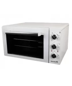 Cuptor electric Hausberg HB-8030AB, Capacitate 58 litri, Geam dublu, Rezistenta acoperita, Putere 1200W, Termostat - Alb Cuptor electric Hausberg HB-8030AB, Capacitate 58 litri, Geam dublu, Rezistenta acoperita, Putere 1200W, Termostat - Alb