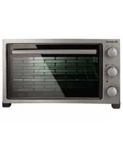 Cuptor electric Hausberg HB 9320 , 1420 W, 38 L, timer, termostat, 2 tavi - Gri/Negru Cuptor electric Hausberg HB 9320 , 1420 W, 38 L, timer, termostat, 2 tavi - Gri/Negru