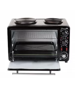 Cuptor electric cu plita Hausberg HB-8010, 35L, Timer -Termostat Cuptor electric cu plita Hausberg HB-8010, 35L, Timer -Termostat