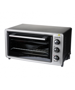 Cuptor Electric - Hausberg HB-8000P capacitate 48 Litri, putere 1800W, Temperatura maxima 230 grade, timer prevazut cu alarma sonora
