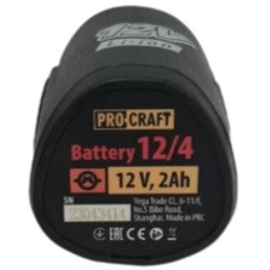 Acumulator Li-Ion 12V, 2 Ah, Procraft
