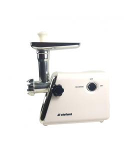 Masina de tocat carne electrica Elefant - MG007, 1.6kW, 40kg/ora, alba