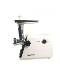 Masina de tocat carne electrica Elefant - MG007, 1.6kW, 40kg/ora, alba Masina de tocat carne electrica Elefant - MG007, 1.6kW, 40kg/ora, alba