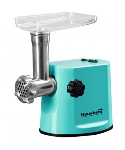 Masina de tocat carne Hausberg HB-3415BL,1200W,1Kg/min - Bleu