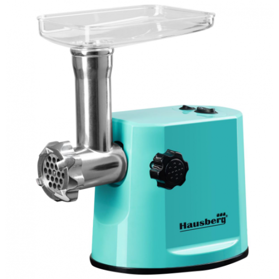 Masina de tocat carne Hausberg HB-3415BL,1200W,1Kg/min - Bleu