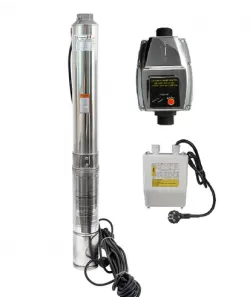 Kit Hidrofor electronic cu pompa submersibila Zinith Italiy - 4STM807, 1.65 Kw, refulare 80m, Presostat automat LPC-4 Kit Hidrofor electronic cu pompa submersibila Zinith Italiy - 4STM807, 1.65 Kw, refulare 80m, Presostat automat LPC-4