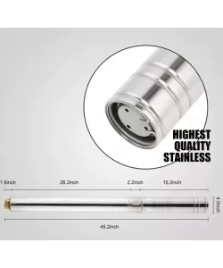 Kit Hidrofor 50L cu Pompa submersibila Zinith Italy - 4STM508, 1.65W, 100m, 200 l/min, 1 tol (25mm)  Kit Hidrofor 50L cu Pompa submersibila Zinith Italy - 4STM508, 1.65W, 100m, 200 l/min, 1 tol (25mm)