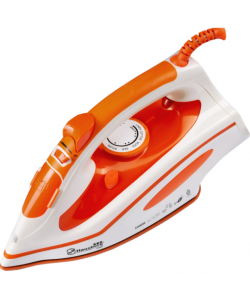 Fier de calcat - Hausberg HB-7811PO, talpa ceramica, jet de abur 16,7g/min, sistem antipicurare, sistem autocuratare, 2200W.