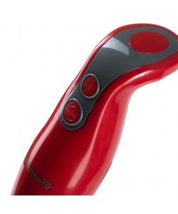 Blender de mana Hausberg HB-7671R, 300 W, Lama din inox, 2 viteze - Rosu