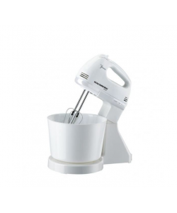 Mixer Cu Bol HAUSBERG HB-3550AB, 7 viteze, putere 250W, 2L - Alb