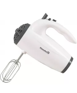 Mixer de mana Hausberg HB-4119AB, 5 viteze, putere 300W, motor de cupru - Alb Mixer de mana Hausberg HB-4119AB, 5 viteze, putere 300W, motor de cupru - Alb
