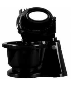 Mixer cu bol rotativ Hausberg HB-3519NG,Capacitate 2L,Putere 300W - Negru