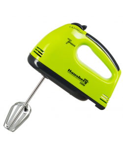 Mixer de mana - Hausberg HB-4112VR, Alb/Verde, 250 W, 7 viteze