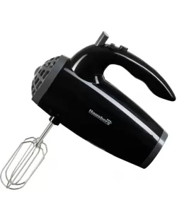 Mixer de mana Hausberg HB-4119NG, 5 viteze, putere 300W, motor de cupru - Negru Mixer de mana Hausberg HB-4119NG, 5 viteze, putere 300W, motor de cupru - Negru