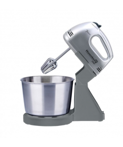 Mixer Cu Bol HAUSBERG HB-3551GR, 7 viteze, putere 250W, BOL DIN INOX DE 2L - Gri