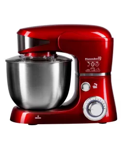 Mixer planetar cu bol din inox Hausberg HB-7620, 1000 W, 6 trepte, 5 L - Rosu Mixer planetar cu bol din inox Hausberg HB-7620, 1000 W, 6 trepte, 5 L - Rosu