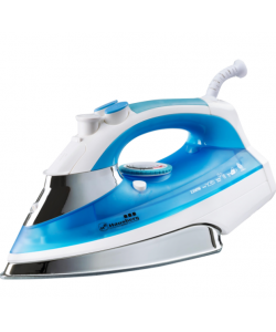 Fier de calcat Hausberg HB-7806BL, talpa ceramica, jet de abur 16,7g/min, abur pe verticala 25g/min, sistem antipicurare, sistem autocuratare 2200W