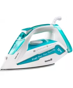 Fier de calcat Hausberg HB-7898AB, talpa ceramica, jet de abur 18g/min, Functie spray 2000-2300W - Alb/Albastru Fier de calcat Hausberg HB-7898AB, talpa ceramica, jet de abur 18g/min, Functie spray 2000-2300W - Alb/Albastru