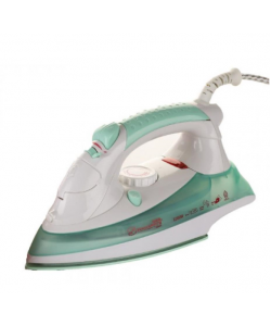 Fier de calcat Hausberg - HB-7805VR, talpa ceramica, jet de abur 12g/min, abur pe verticala 25g/min, sistem antipicurare, sistem autocuratare, 2200W