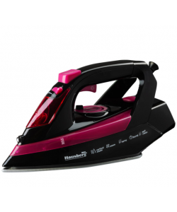 Fier de calcat cu talpa din ceramica -HB-7899, 2300 W, 400 ml -Roz