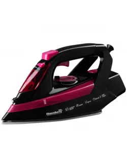 Fier de calcat cu talpa din ceramica -HB-7899, 2300 W, 400 ml -Roz Fier de calcat cu talpa din ceramica -HB-7899, 2300 W, 400 ml -Roz