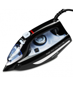Fier de Calcat Hausberg HB-7842BL, Ceramic Rezervor Apa 300ml 2200W - Bleu/Negru
