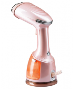 Fier de calcat vertical, Hausberg HB-7900RZ, 1600W, rezervor detasabil 220 ml - Roz