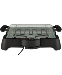 Gratar electric Hausberg HB523, 2000W , 50.5 X 36 cm, Termostat - Negru