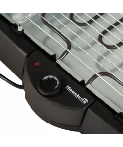 Gratar electric Hausberg HB523, 2000W , 50.5 X 36 cm, Termostat - Negru Gratar electric Hausberg HB523, 2000W , 50.5 X 36 cm, Termostat - Negru