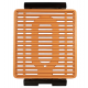 Gratar electric Hausberg HB-536, suprafata neaderenta, detasabila - maro
