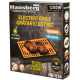 Gratar electric Hausberg HB-536, suprafata neaderenta, detasabila - maro