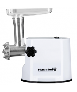 Masina de tocat carne Hausberg HB-3415AB,1200W,1Kg/min - Alb
