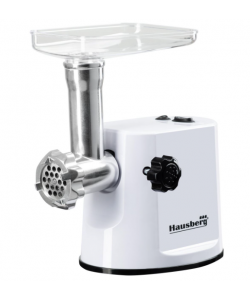 Masina de tocat carne Hausberg HB-3415AB,1200W,1Kg/min - Alb