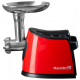 Masina de tocat carne Hausberg HB-3440RS, 1600 W, capacitate 1kg/min, functie inversa - Rosu