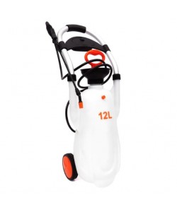Pompa de stropit manuala tip carucior Kraft&Dele KD2019, 12L, furtun 2.5m