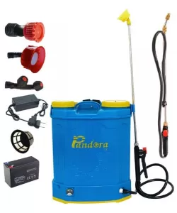 Set Pompa de stropit cu acumulator Pandora 20L + Set Lance telescopica stropit pomi 3m, vermorel Set Pompa de stropit cu acumulator Pandora 20L + Set Lance telescopica stropit pomi 3m, vermorel
