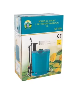 Pompa de stropit cu acumulator + manuala (2 in 1) 16L, 5 Bar, Micul Fermier (Pandora), Vermorel Pompa de stropit cu acumulator + manuala (2 in 1) 16L, 5 Bar, Micul Fermier (Pandora), Vermorel