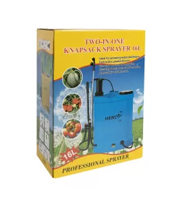 Pompa de stropit cu acumulator + manula (2 in 1) Micul Fermier (HERLY), 16 L, 12V, 3 duze incluse, Vermorel Pompa de stropit cu acumulator + manula (2 in 1) Micul Fermier (HERLY), 16 L, 12V, 3 duze incluse, Vermorel