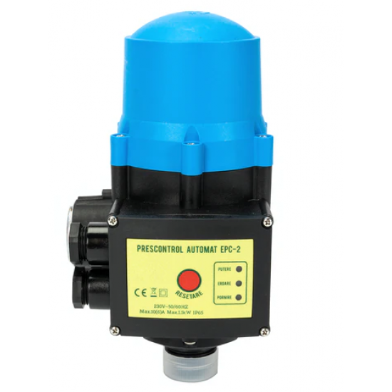 Kit hidrofor electronic cu pompa submersibila Zinith Italiy - 4STM211,1.3 Kw, refulare 128 m,