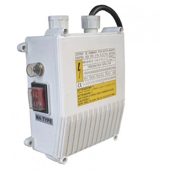 Kit hidrofor electronic cu pompa submersibila Zinith Italiy 4STM807, 1.65 Kw, refulare 80m, Presostat electronic automat LPC-3