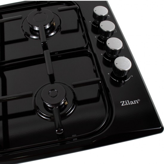 Pachet Cuptor incorporabil 1857, capacitate 51L, Electric, Negru, Plita incorporabila Email 0041, 60X50X15 cm, Gaz butelie sau gaz natural, duze de schimb incluse, Hota 1 motor, putere 140W 1895, 60X50 cm