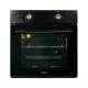 Pachet Cuptor incorporabil 1857, capacitate 51L, Electric, Negru, Plita incorporabila Email 0041, 60X50X15 cm, Gaz butelie sau gaz natural, duze de schimb incluse, Hota 1 motor, putere 140W 1895, 60X50 cm