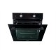 Pachet Cuptor incorporabil 1857, capacitate 51L , Electric, Negru, Plita incorporabila Email 0034, 60x50x15cm, Gaz butelie sau gaz natural duze de schimb incluse, Hota 1 motor, putere 140W, 1895, 60X50 cm